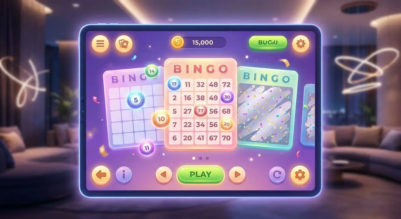 Bingo och andra spel hos PlayOJO Bingo och lotter i en lÀttsam digital illustration